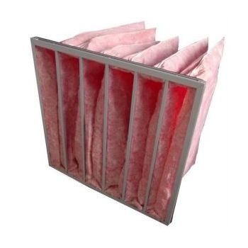 Bộ lọc bỏ túi sợi thủy tinh hiệu quả trung bình cho phòng sạch