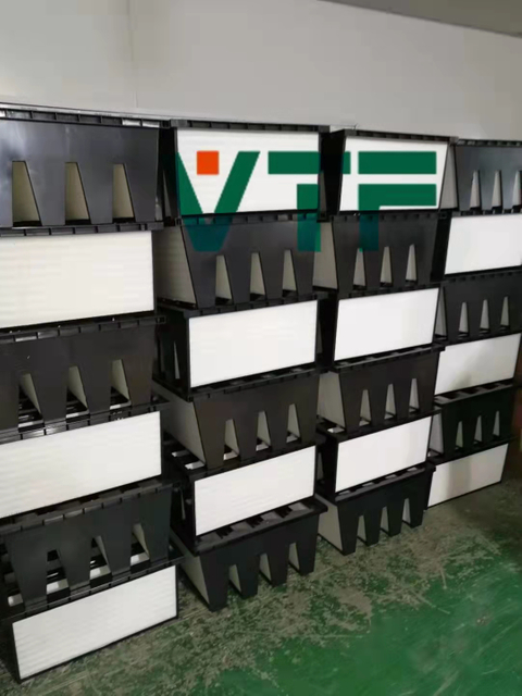 Hệ thống thông gió khối lượng lớn Bộ lọc không khí Bộ lọc nén F9 nhỏ gọn cho HVAC