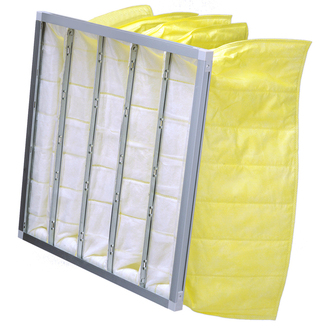 Bộ lọc túi HVAC công nghiệp EN779 F6