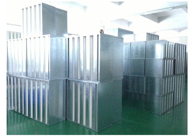 Bộ lọc HEPA loại V khung mạ kẽm 