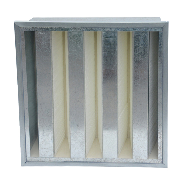 Khung mạ kẽm kết hợp H13 H14 HV Bộ lọc HEPA HV
