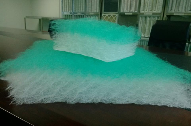 Bộ lọc sơ bộ bằng sợi thủy tinh cho buồng sơn